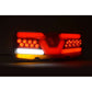 STRANDS Right Side Rectangular LED Truck Tail Light – Neon Effect &amp; Dynamic Sequential Indicator