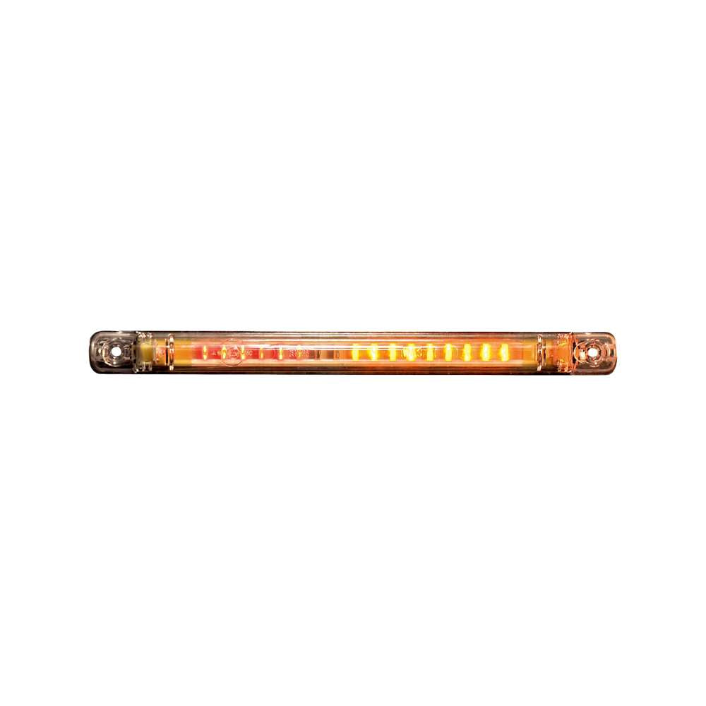 STRANDS Feu Arrière Fibre Optique 237mm – 3 Fonctions Slim IP68