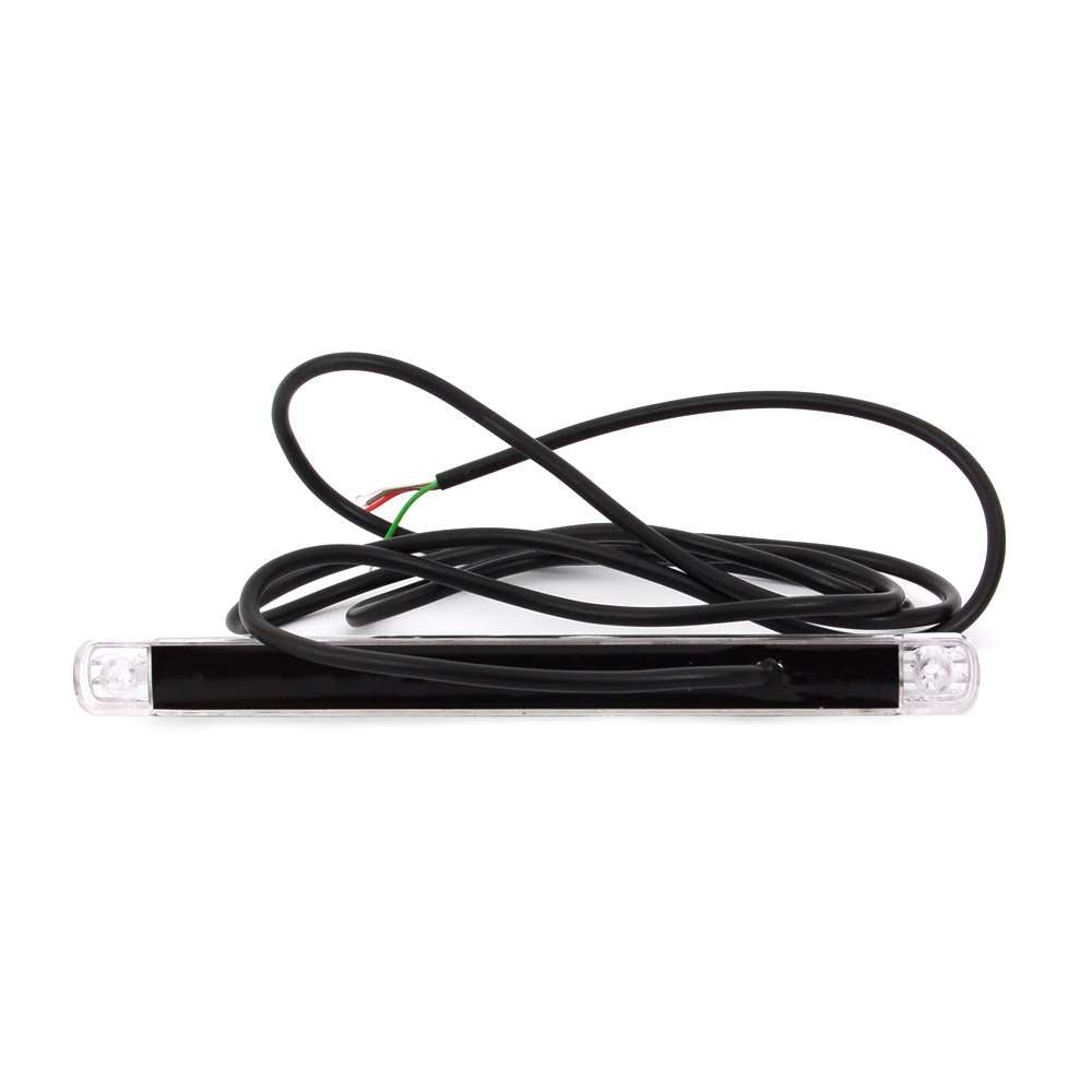 STRANDS Feu Arrière Fibre Optique 237mm – 3 Fonctions Slim IP68
