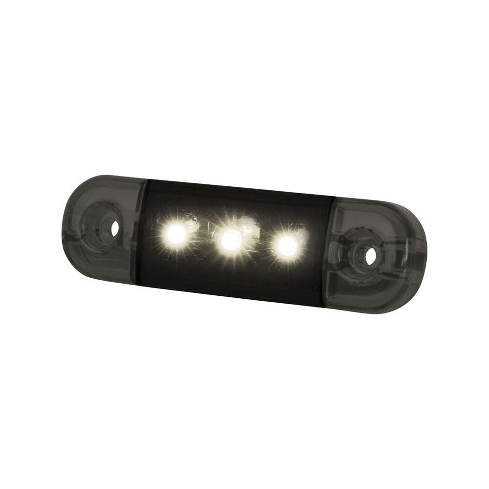 Dark Knight Slim Feu Position Avant 3 LED – Lentille Fumée Noire