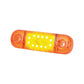 Feu Latéral LED STRANDS Slim 12 Diodes Verre Orange