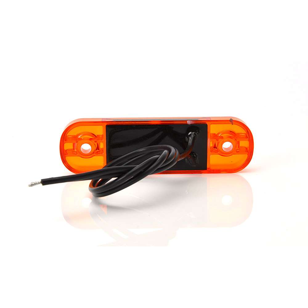 Feu Latéral LED STRANDS Slim 12 Diodes Verre Orange