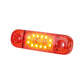 Feu de Position Arrière STRANDS Slim 12 LED Rouge