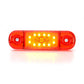 Feu de Position Arrière STRANDS Slim 12 LED Rouge