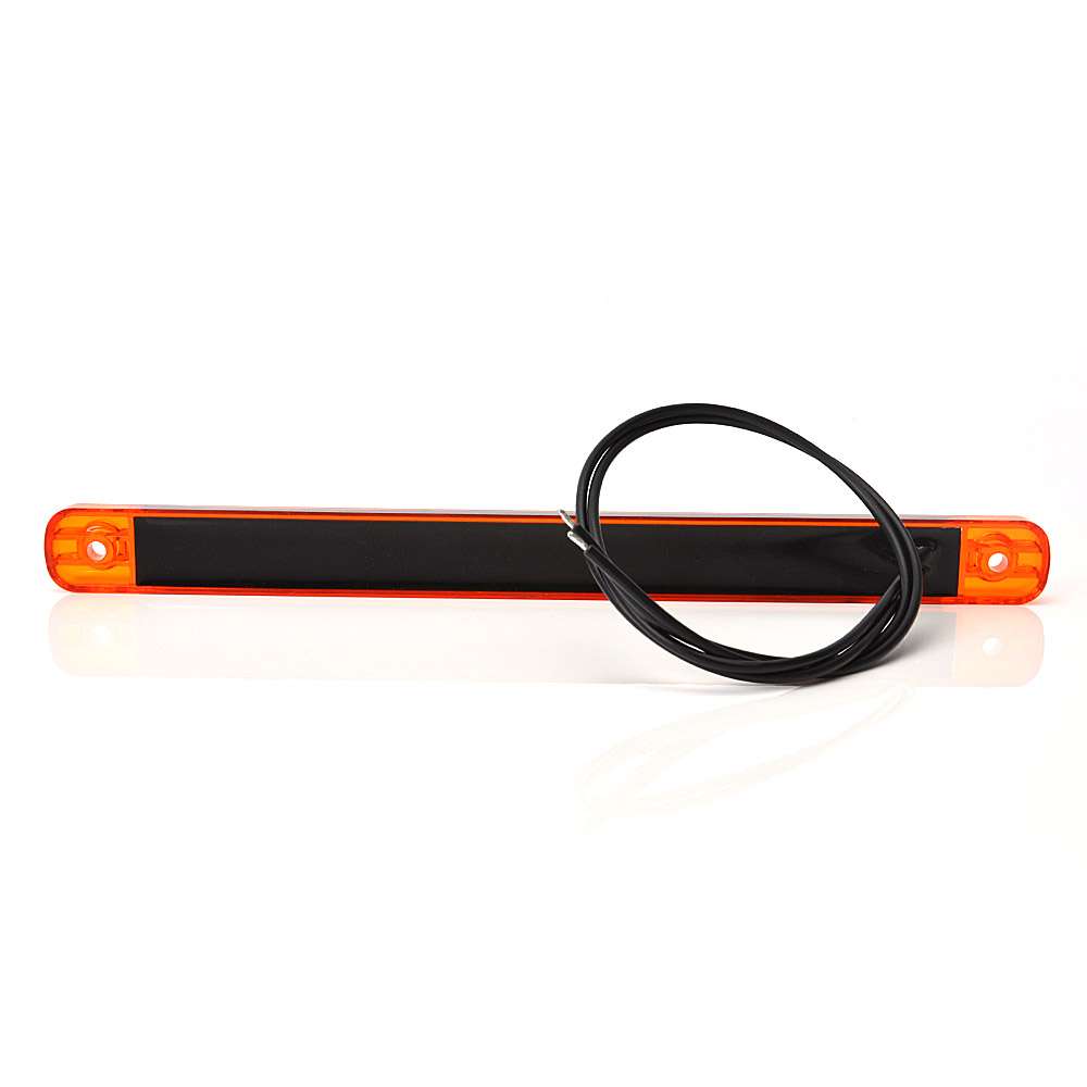 STRANDS Feu de Gabarit 9 LED Long – Verre Orange Slim