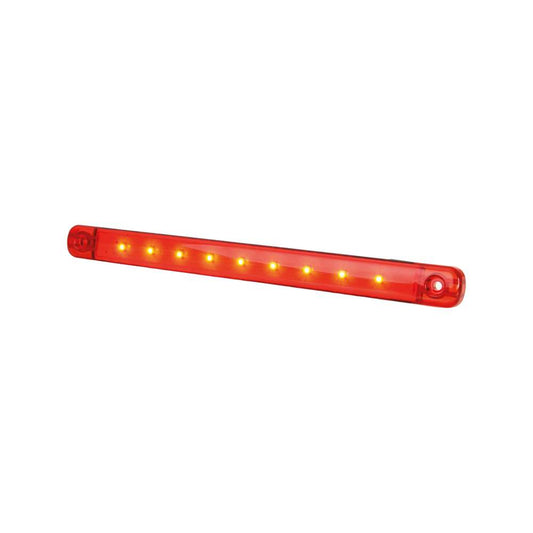 STRANDS Slim Feu de Position Arrière 9 LED – Lentille Rouge IP68