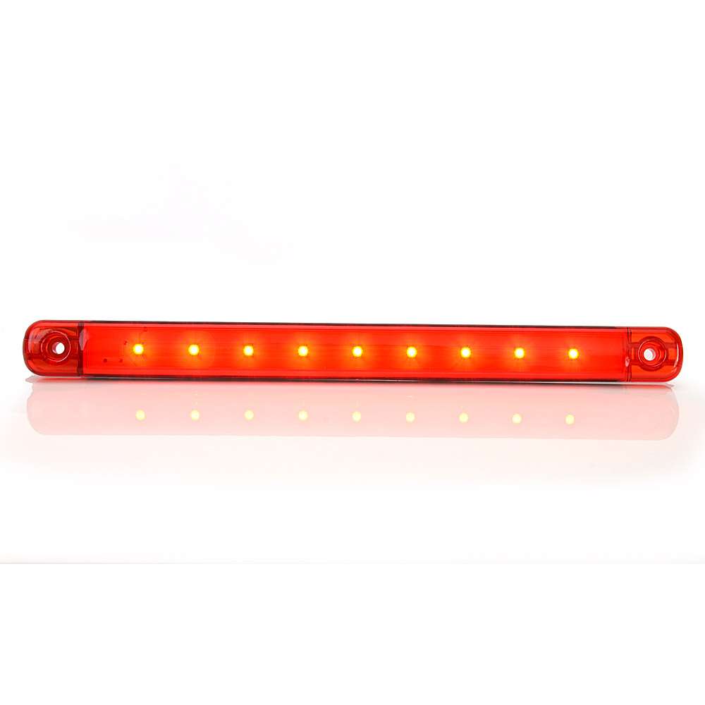 STRANDS Slim Feu de Position Arrière 9 LED – Lentille Rouge IP68