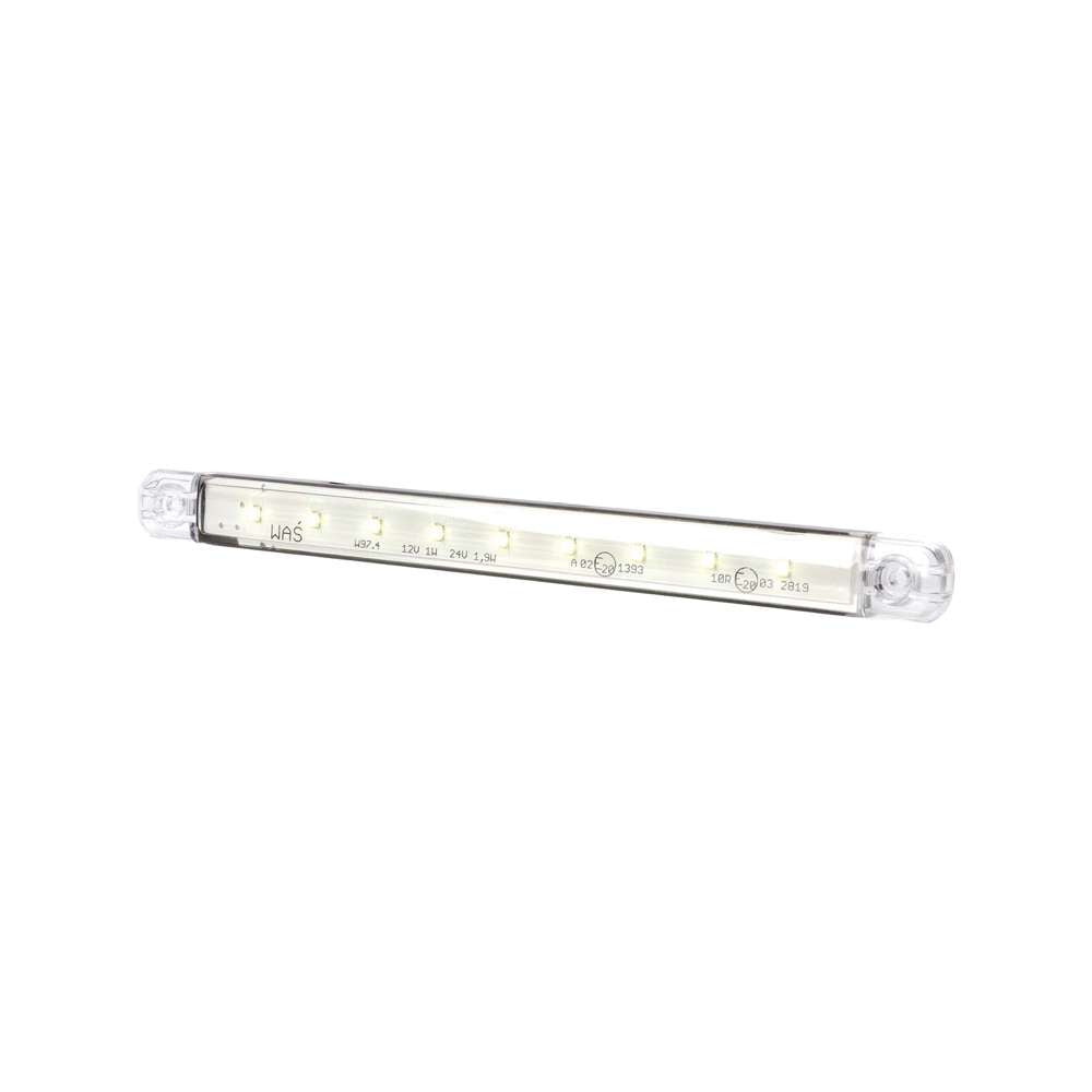 STRANDS Slim Feu de Position Avant 9 LED – Verre Clair Ultra-Fin