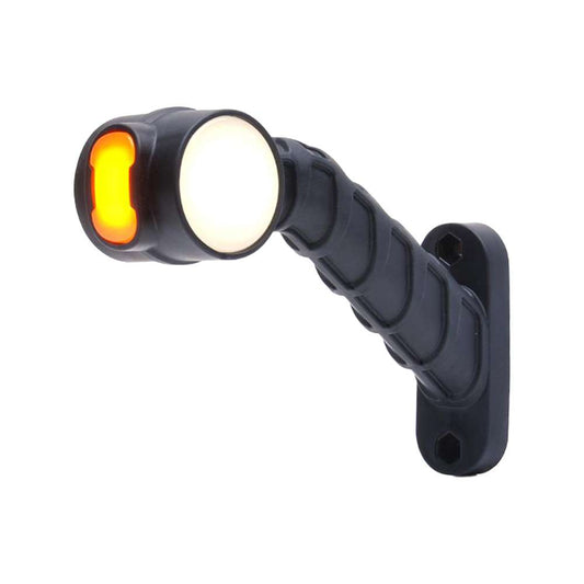 Strands Long Right Neon LED Rubber Arm Marker Light | All-in-One Position &amp; Side Marker Light