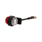 STRANDS Viking Short Rubber Arm with Integrated Front/Rear Position Light