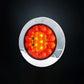 Strands Round LED Rear Light – 3 Function Tail Light with Premium Chrome Bezel