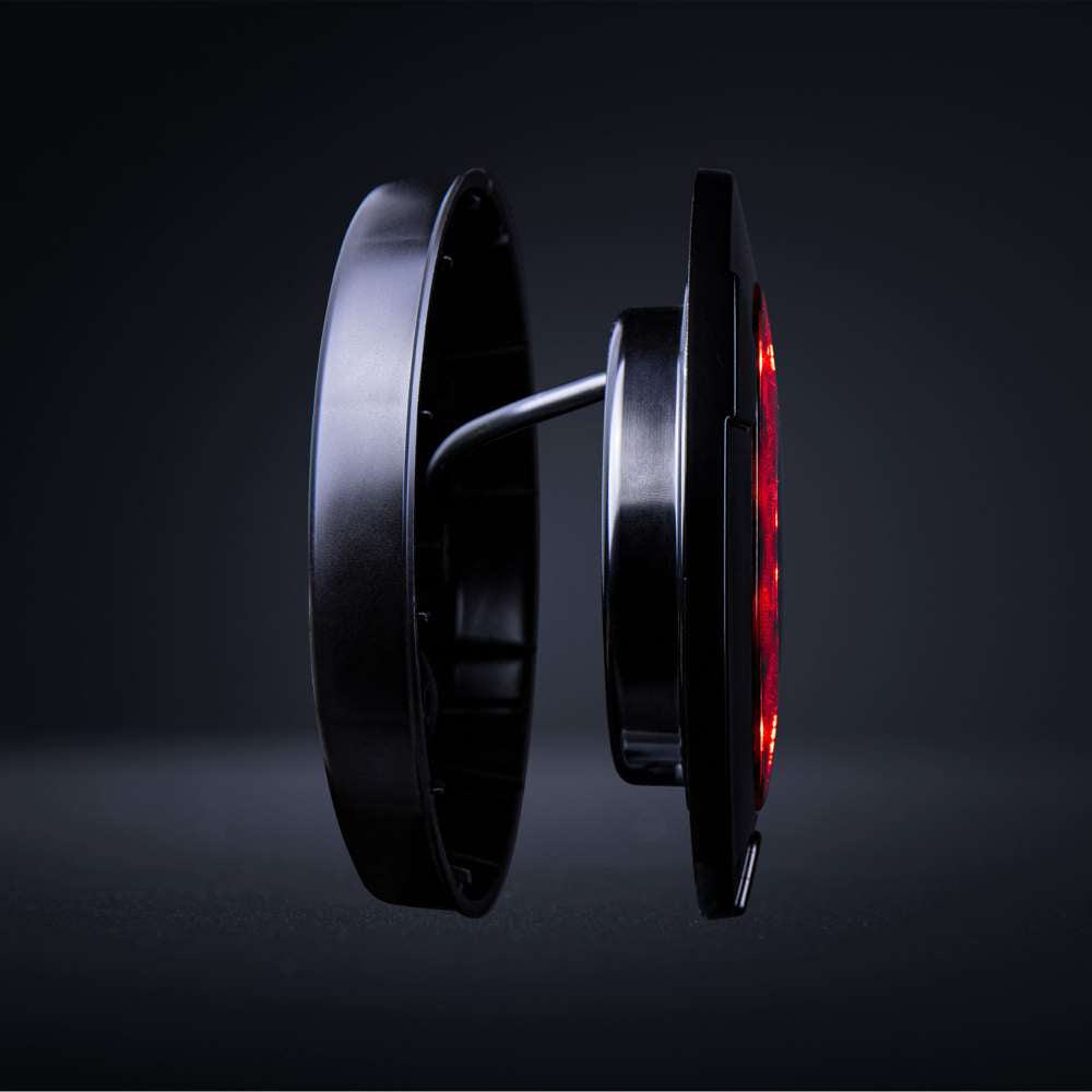 Feu Arrière FREEDOM Black Raven 3 Fonctions Rond 152MM