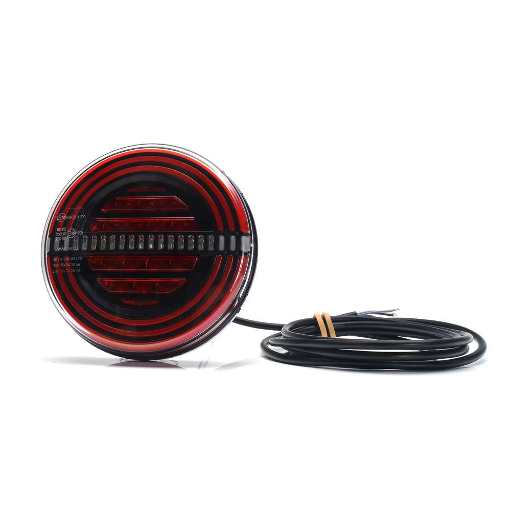 Feu Arrière LED STRANDS 3 en 1 Rond 142MM