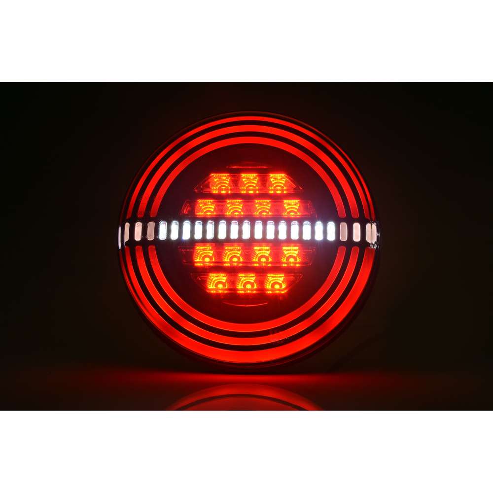 Feu Arrière LED STRANDS 3 en 1 Rond 142MM