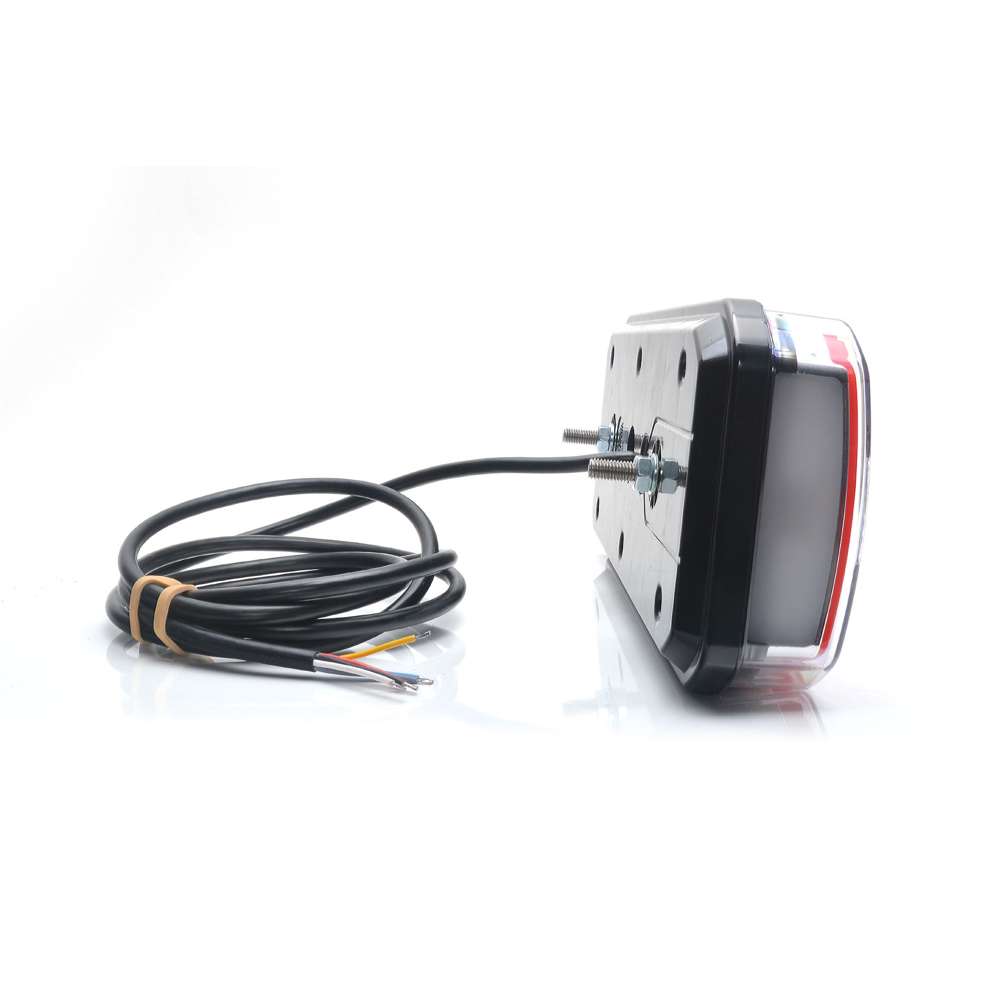 Strands Right LED Rear Tail Light – 5 Functions with Dynamic Indicator | Rectangular Design 12V/24V