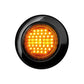 DARK KNIGHT IZE LED Clignotant Rond – Lentille Sombre Premium