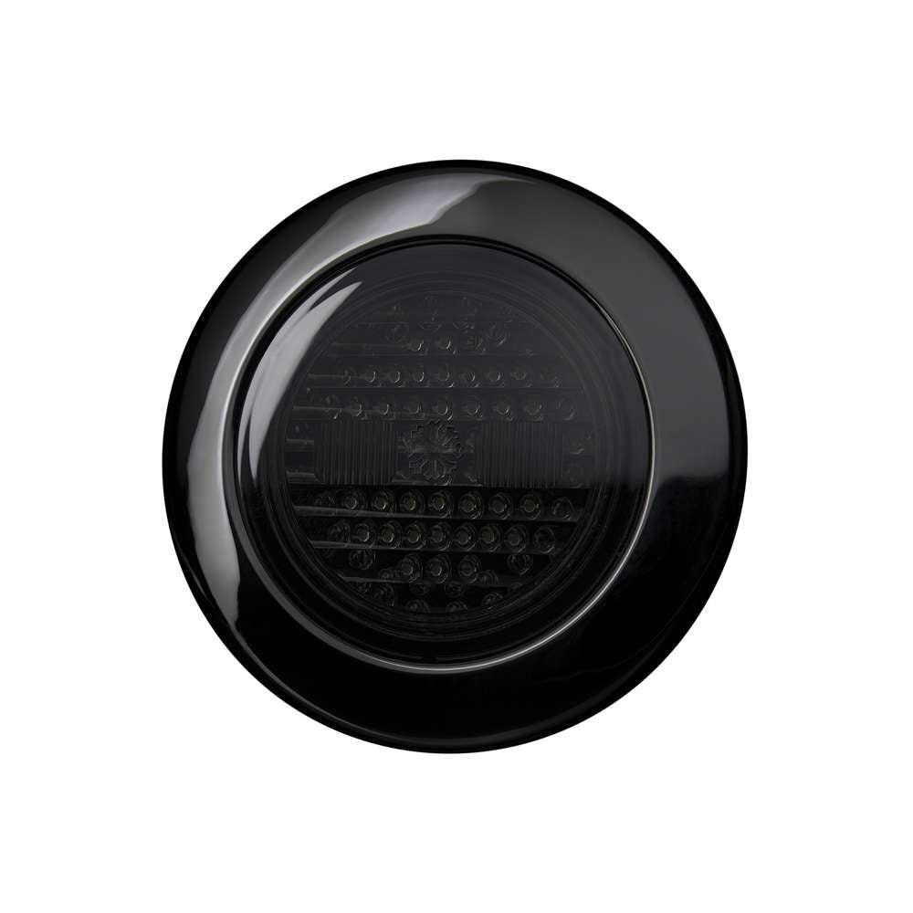 DARK KNIGHT IZE LED Feu Recul/Antibrouillard Rond – Lentille Sombre