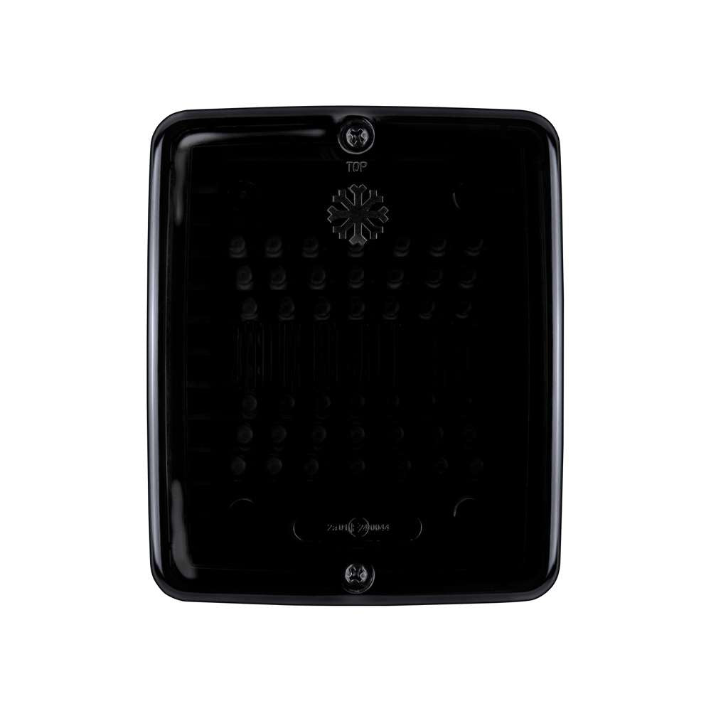 Feu Arrière LED Dark Knight IZE Carré – Stop & Position E-Approved