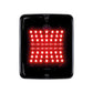 Feu Arrière LED Dark Knight IZE Carré – Stop & Position E-Approved
