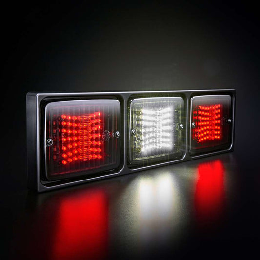 FOR9T Gravity LED Red Position Light – Feu de Position LED Ovale Premium Homologué ECE R148