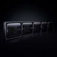 Cadre LED IZE 5X Carré – Boîtier ABS Personnalisable