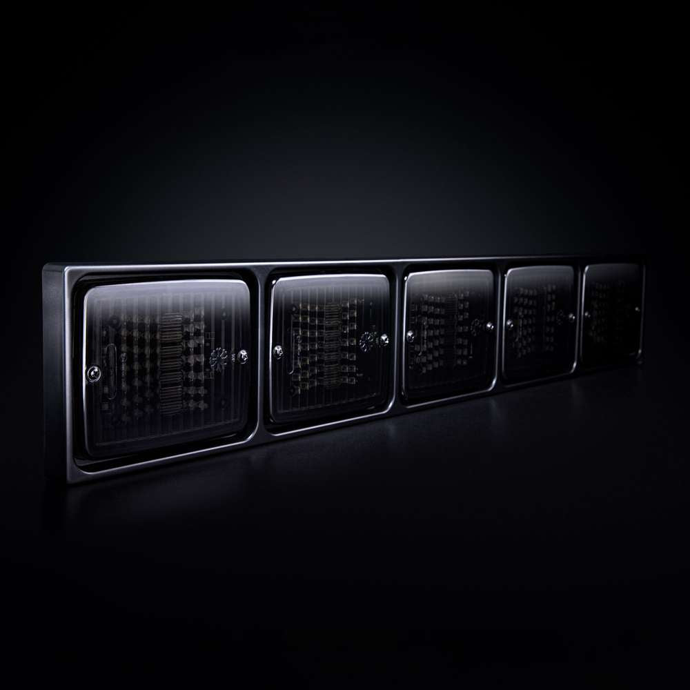 Cadre LED IZE 5X Carré – Boîtier ABS Personnalisable