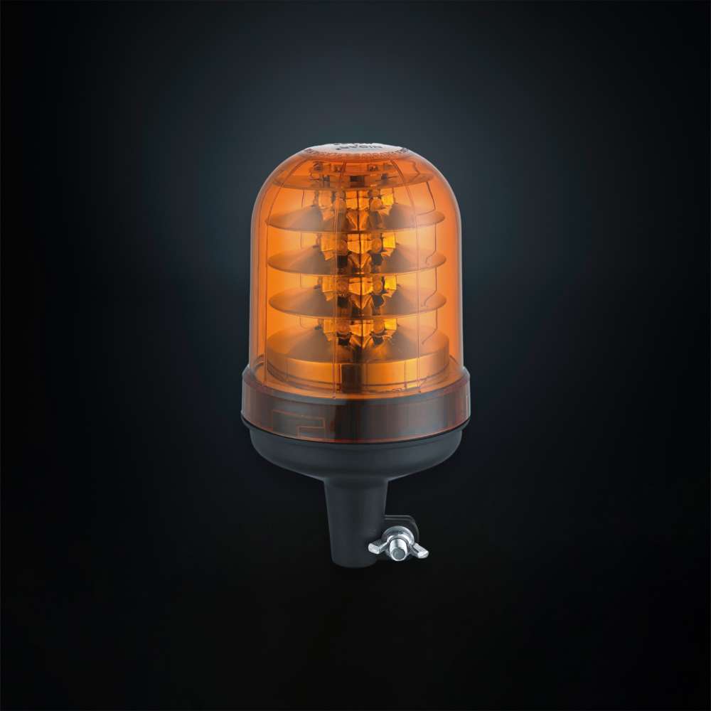 Gyrophare LED STRANDS 130MM Montage sur Mât