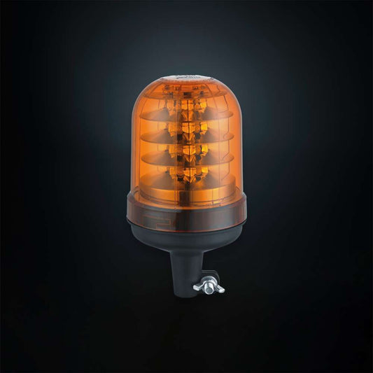 STRANDS 130mm LED Beacon – Pole Mount Rotating High Visibility Warning Light