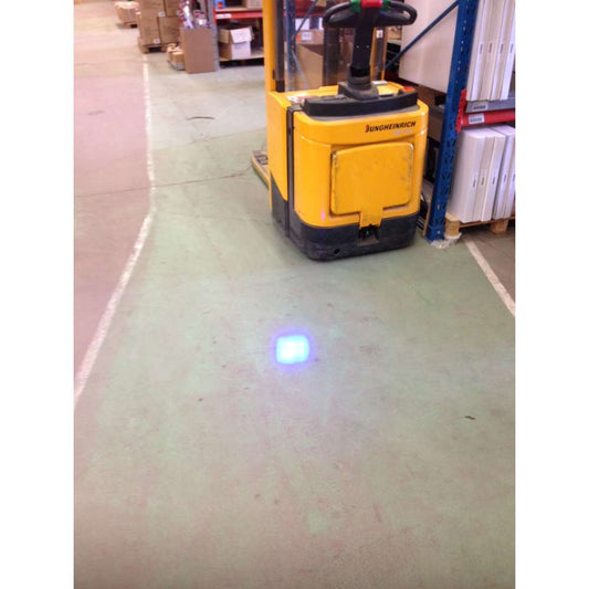 Strands Blue Dot 7W LED Safety Light – Precision Visibility for Safer Work Environments
