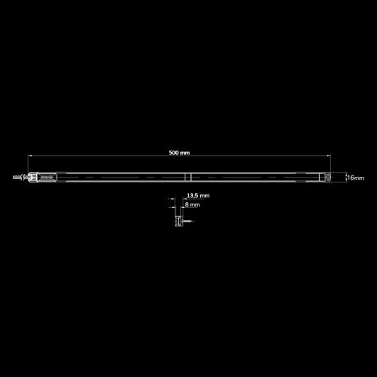 Bande LED Under Glow Unity 953mm Rouge – Éclairage Sous-Châssis Extra Long et Haute Intensité
