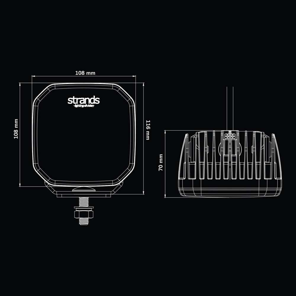 Projecteur LED FOR9T No-Glare 78W – 3220 lm