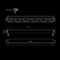Strands Firefly 20" LED Light Bar – Ultra Slim Design, 10,670 Lumens &amp; Dual Position Light