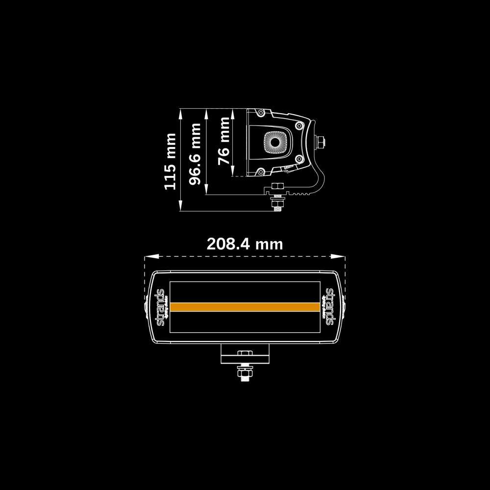 SIBERIA XPA DR 22" LED Light Bar | 11,500 Lumens, 760m Beam Distance
