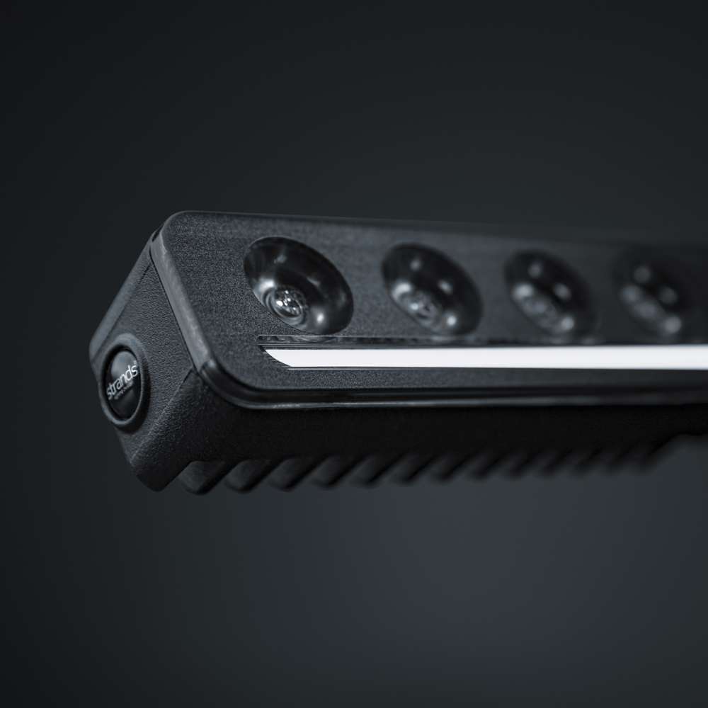 Strands Nuuk D-Line 10" LED Light Bar – 5,500 Lumens Compact Driving Light with 376m Beam Distance