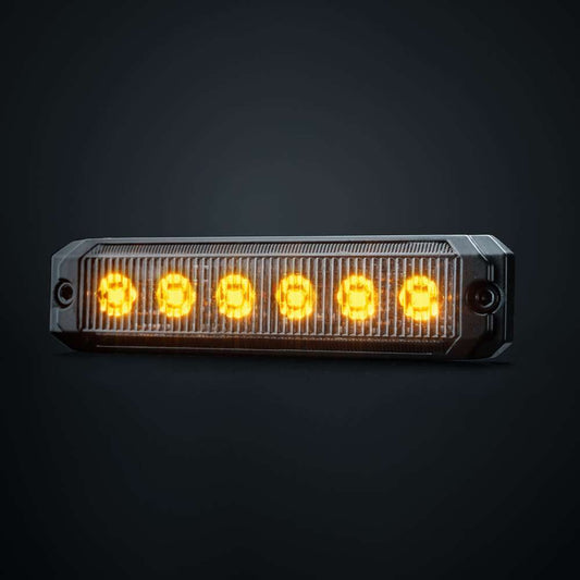 Feu de Gabarit LED DARK KNIGHT SM6 – Feu Latéral Ambre Ultra-Mince IP69K Homologué ECE