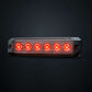 DARK KNIGHT SM6 Feu de position arrière – LED rouge (Ultra slim, IP69K, ECE)