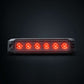 DARK KNIGHT SM6 Feu de position arrière – LED rouge (Ultra slim, IP69K, ECE)