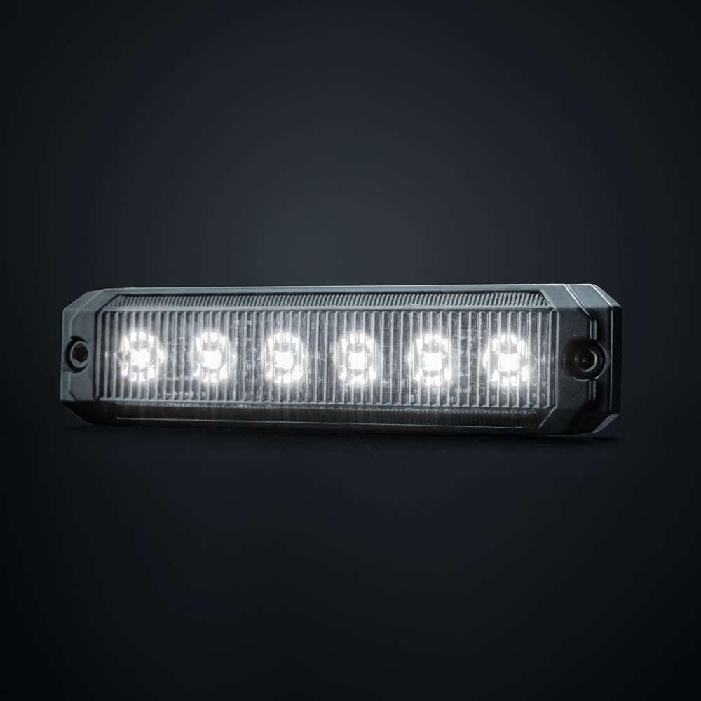 DARK KNIGHT SM6 Feu de Position Avant – LED Ultra-Slim Blanc