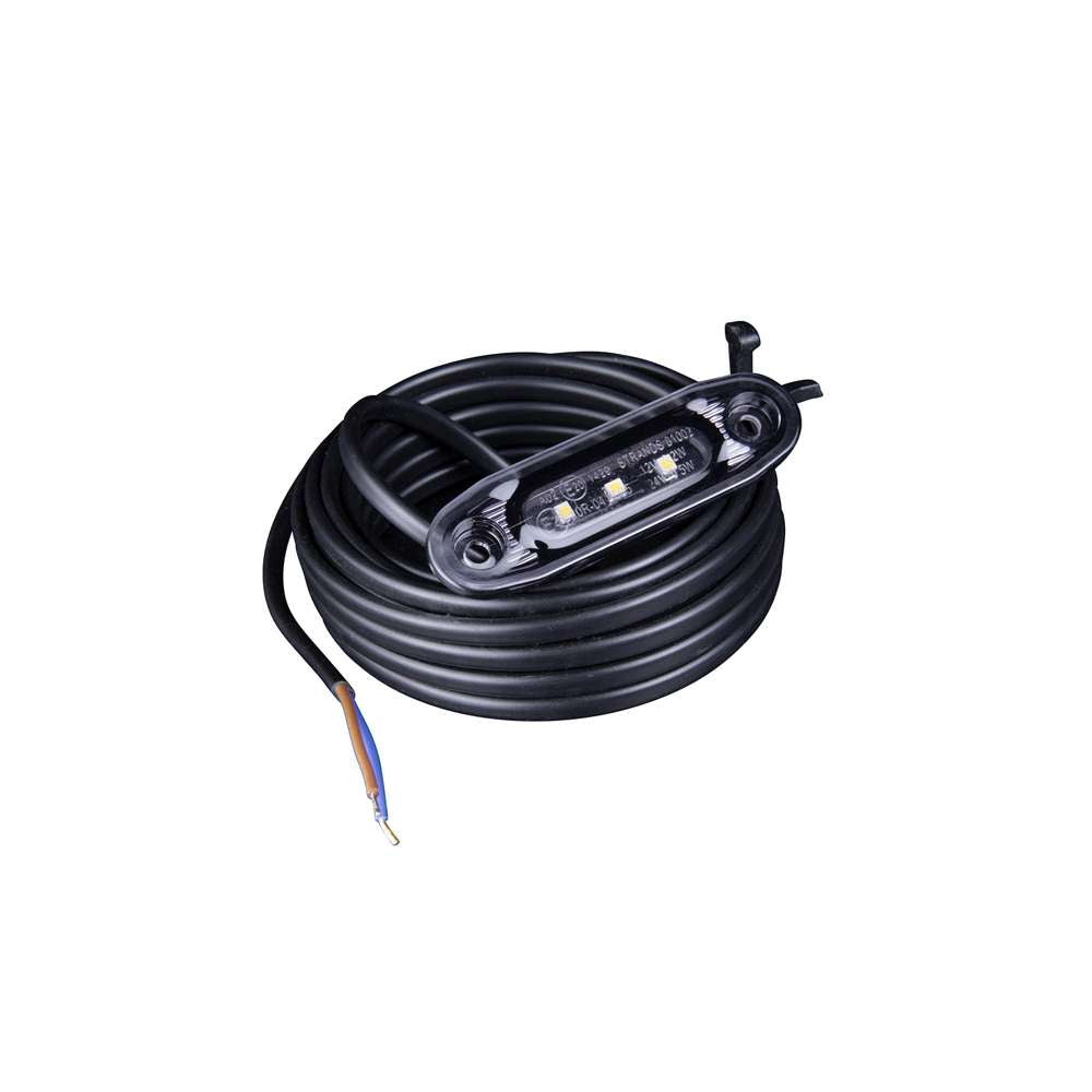 Dark Knight Ultra Slim Feu Latéral 3 LED – Side Marker Noir Fumé