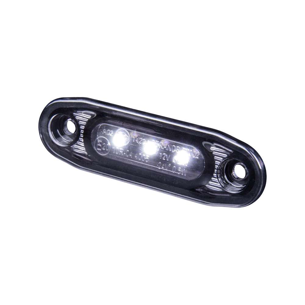 DARK KNIGHT Ultra Slim Feu Position Avant – Lentille Fumée