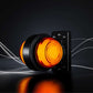 VIKING SUPER DARK Feu de position latéral – Design ultra sombre (Amber, E-mark)