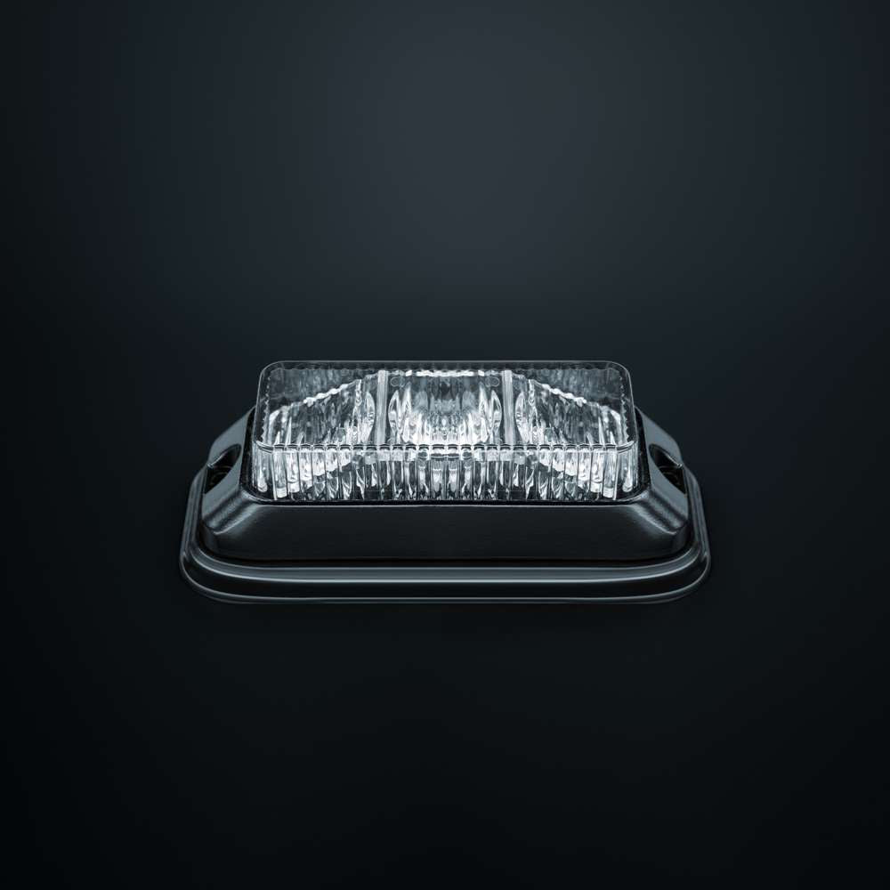Feu Directionnel STRANDS Ambre 3 LED 12 Modes