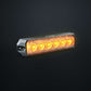 Feu Flash LED STRANDS 6 LED Ambre – 26 Modes, Haute Visibilité