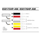 Feu Flash LED STRANDS 6 LED Ambre – 26 Modes, Haute Visibilité