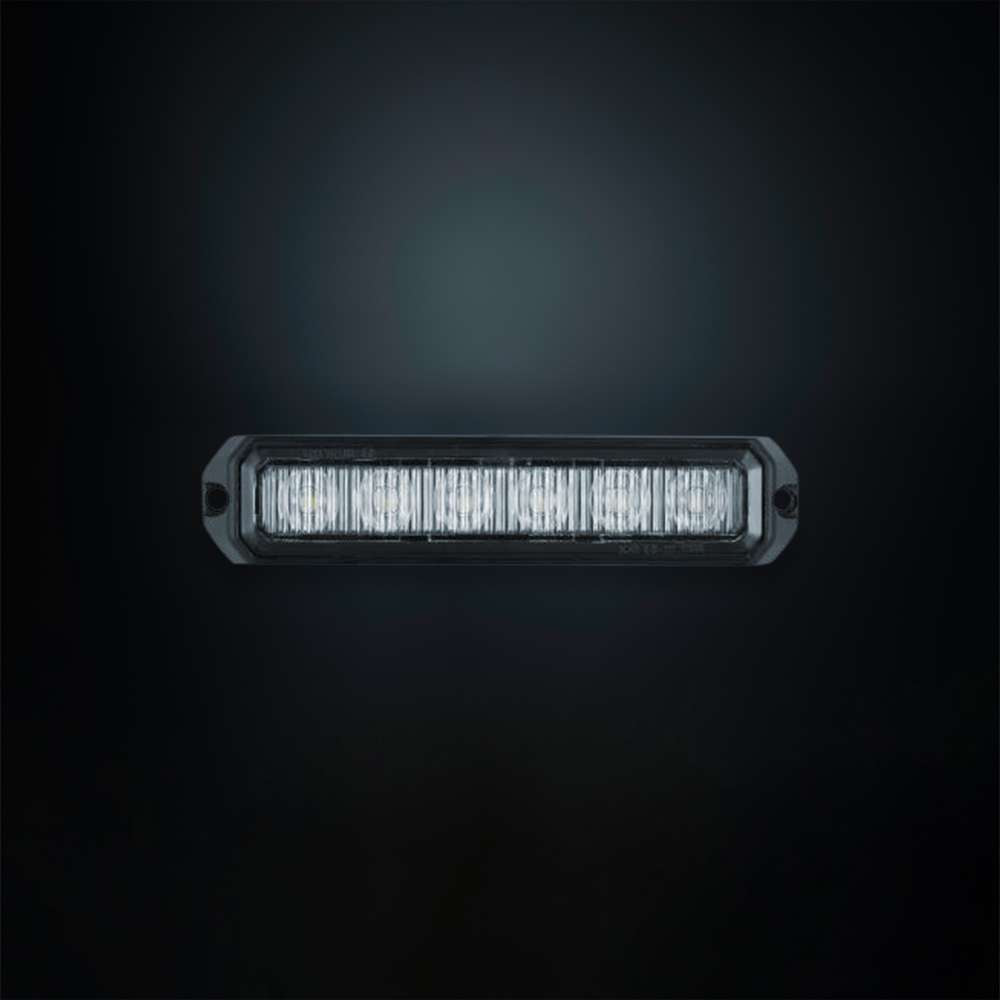 Feu Directionnel Strands Blanc 6 LED – Avertissement Pro
