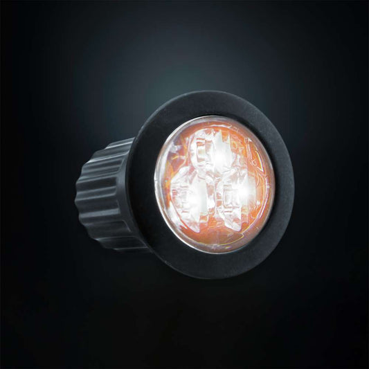 STRANDS Feu Directionnel Rond 3 LED – Slim Synchronisable ECE R65