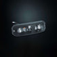 Feu Stroboscopique STRANDS Courbé Ambre LED 180°