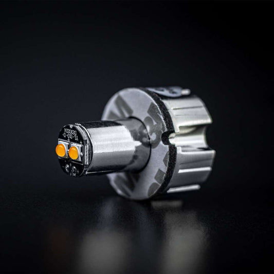 Strands Mini LED Warning Light – Orange T10 Strobe Bulb