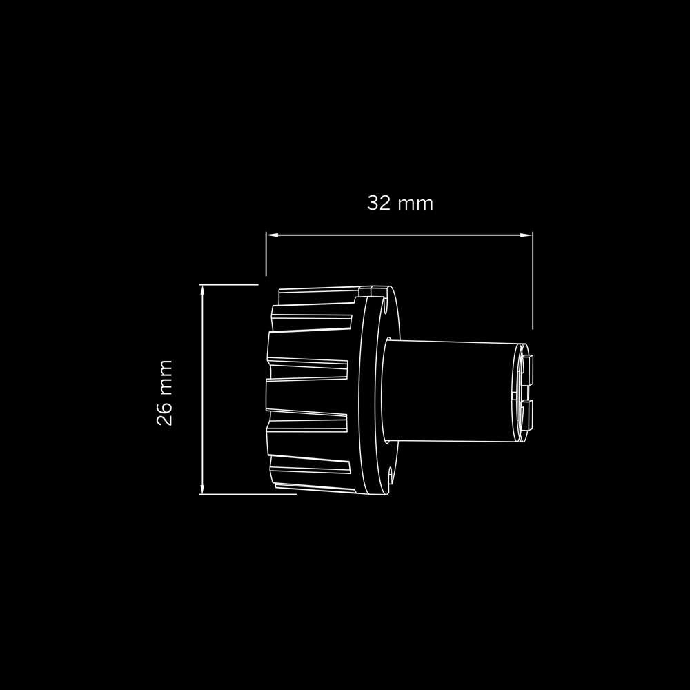 Strands Mini LED Warning Light – Orange T10 Strobe Bulb