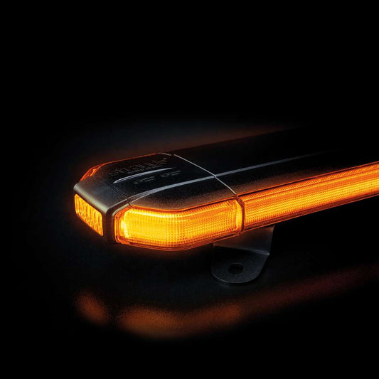 Rear-mounted cruise warning light bar by SUV4x4CUSTOM, with bright LED lights for enhanced vehicle visibility and safety.